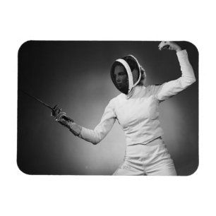 Fechten Frauen Magnet