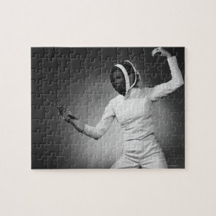 Fechten Frauen Puzzle