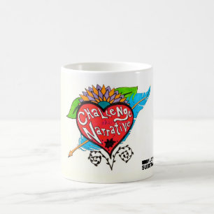 Fechten Sie die erzählende Tasse an