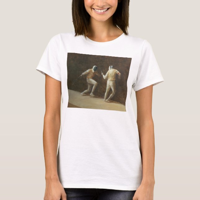 Fechten T-Shirt (Vorderseite)