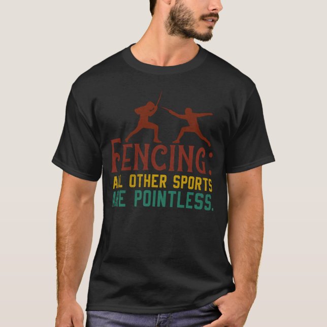 Fechten, wie ich meinen Standpunkt rüberbringe Lus T-Shirt (Vorderseite)