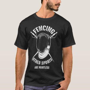 Fechtsport-Neuheit Für Männer Frauen Fechter Fecht T-Shirt