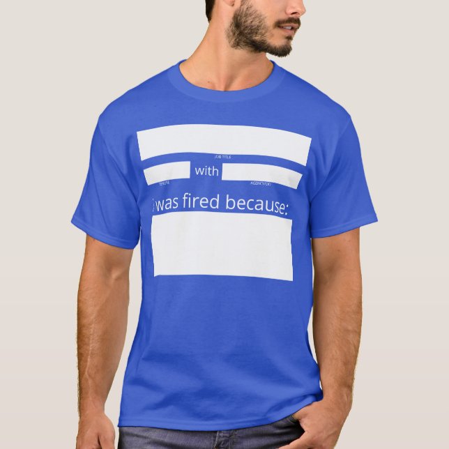 Fed füllen die Blindprobe aus T-Shirt (Vorderseite)