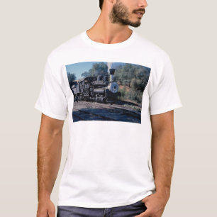 Feder-Fluss-Relais, Shay Lokomotive T-Shirt