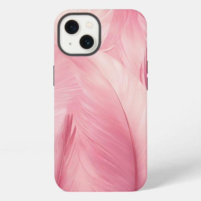 Feder iPhone Hülle (Rückseite)