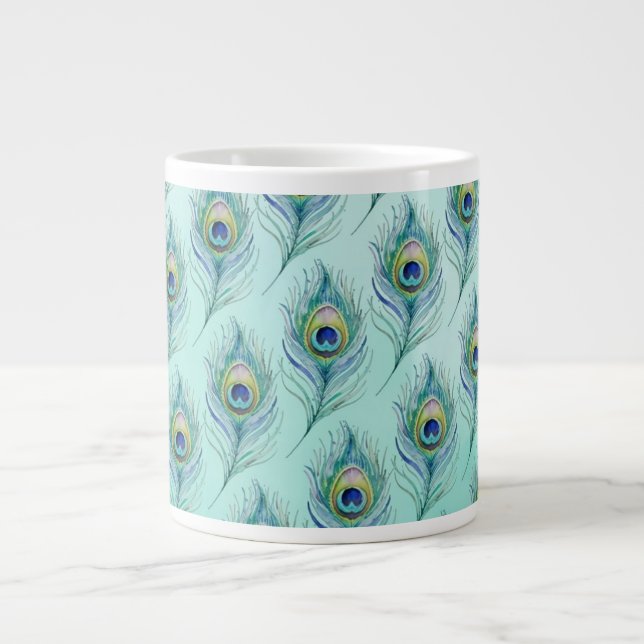 Feder Jumbo-Tasse (Vorderseite)