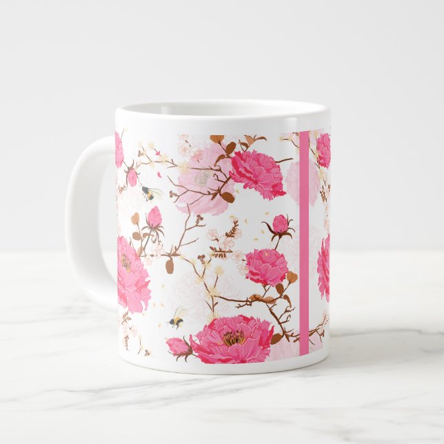 Feder Jumbo-Tasse (Vorderseite Links)