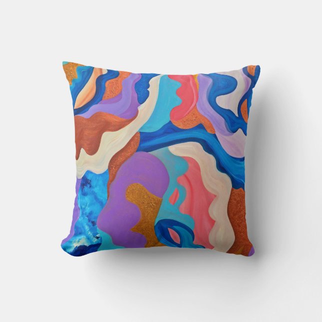 Feder-Kissen Kissen (Vorderseite)