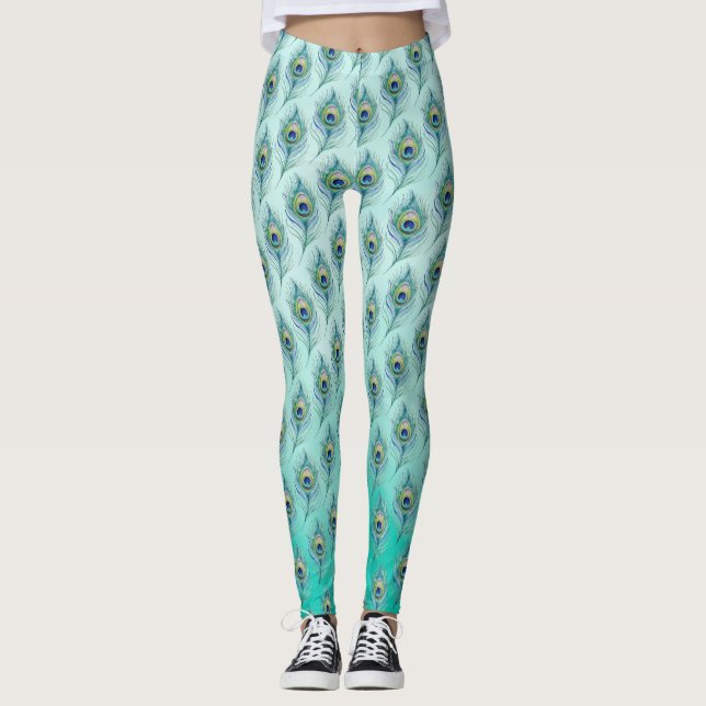 Feder Leggings (Vorderseite)
