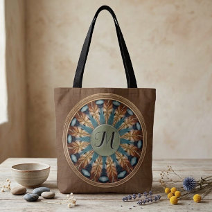 Feder-Mandala-Tasche