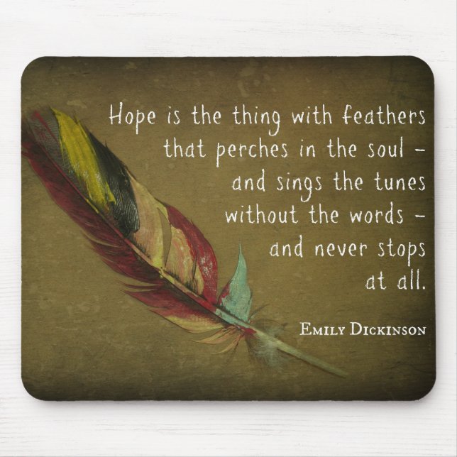 Feder Mousepad (Vorne)