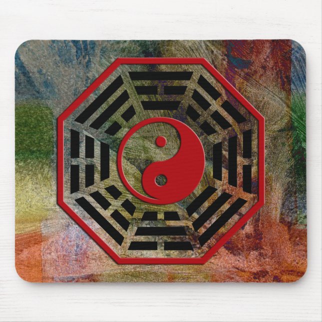 Feder & PaKua Mousepad (Vorne)