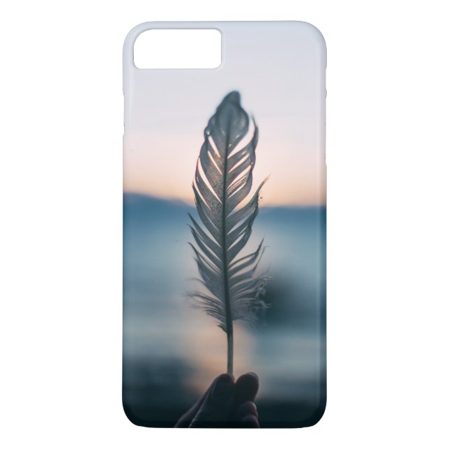 Feder-Seemeditation Case-Mate iPhone Hülle (Rückseite)