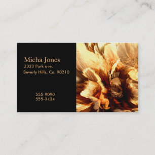 Feder-Staubtuch-nahes hohes Visitenkarte