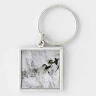 Feder von Okmok Vulkan, Aleuten 2 Schlüsselanhänger