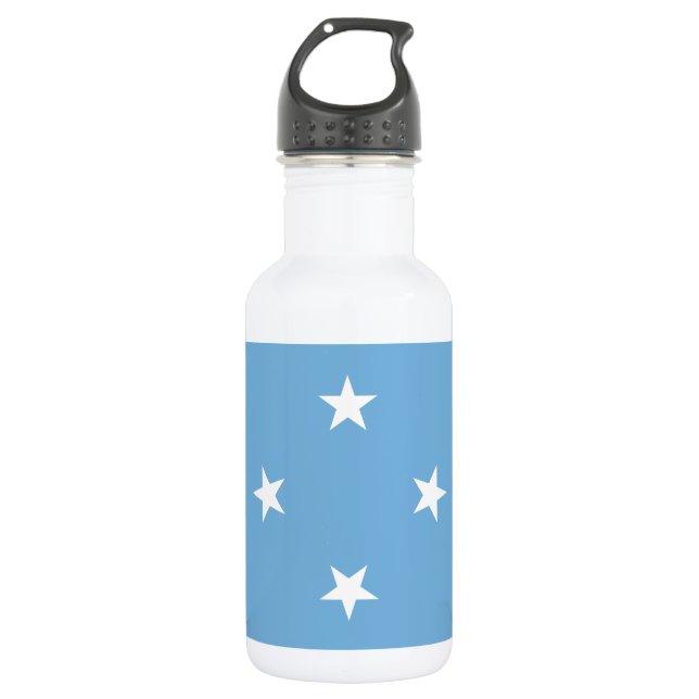 Federated Staaten of Micronesia Flag Edelstahlflasche (Vorderseite)