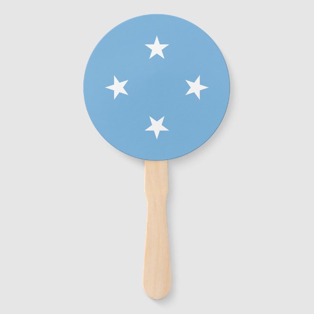Federated Staaten of Micronesia Flag Fächer (Vorderseite)
