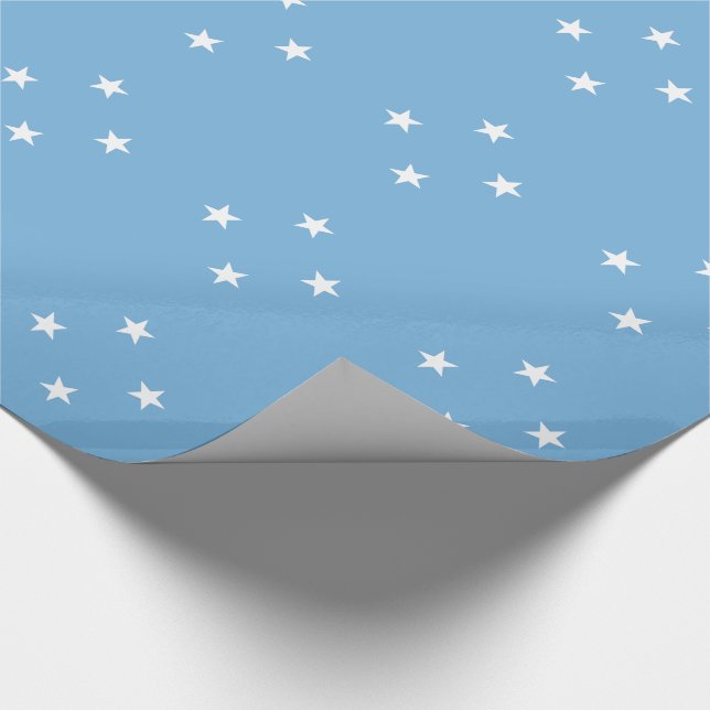 Federated Staaten of Micronesia Flag Geschenkpapier (Ecke)