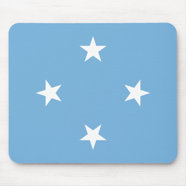 Federated Staaten of Micronesia Flag Mousepad (Vorne)