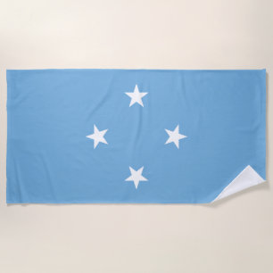 Federated Staaten of Micronesia Flag Strandtuch