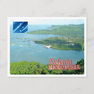 Federated Staaten of Micronesia - Kolonia - Postkarte