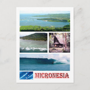 Federated Staaten of Micronesia - Mosaic - Postkarte