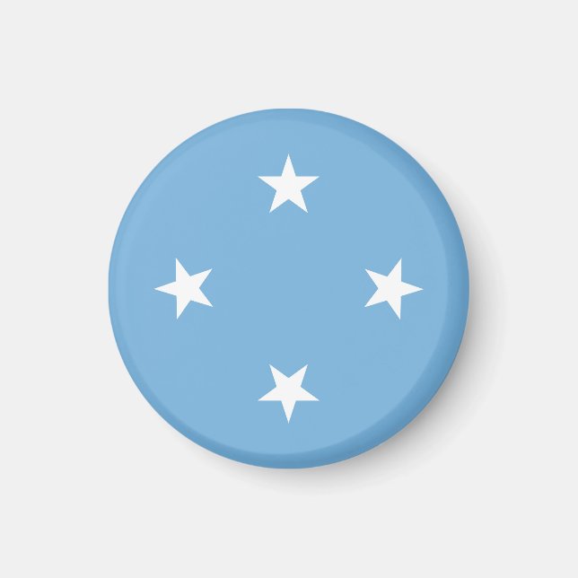 Federated States of Micronesia flag Magnet (Vorne)