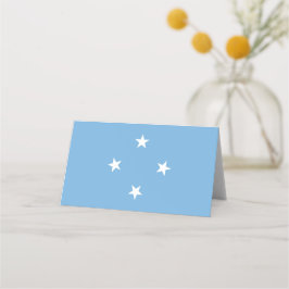 Federated States of Micronesia flag Platzkarte