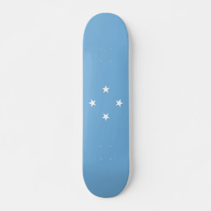 Federated States of Micronesia flag Skateboard