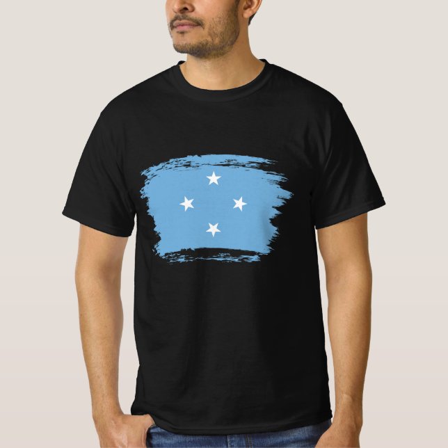 Federated States of Micronesia flag T-Shirt (Vorderseite)