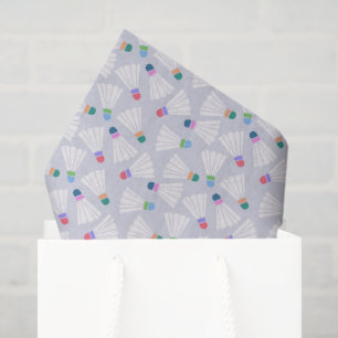 Federball-Tissue-Papier, Shuttlecock-Geburtstagsge Seidenpapier