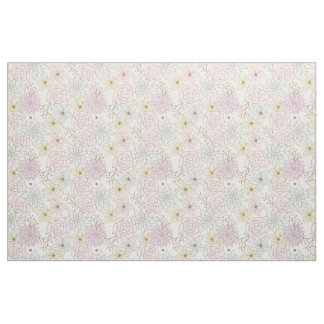 Federblumenstoff Stoff
