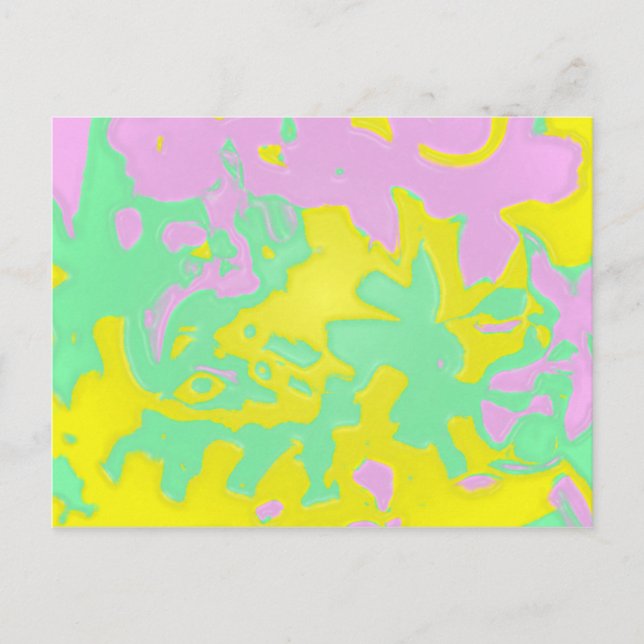 Federdesign Postkarte (Vorderseite)