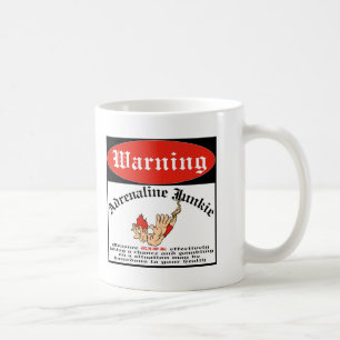 Federelement-Pullover-Adrenaline-Junkie Kaffeetasse