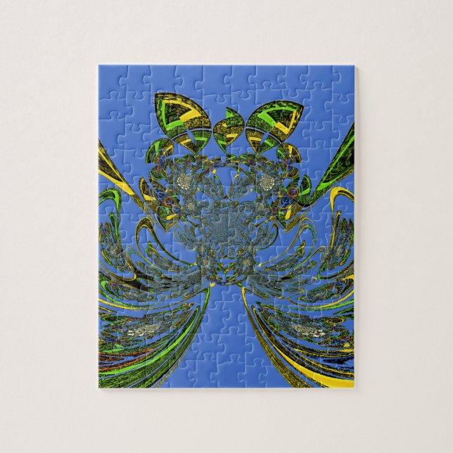 Federfisch Puzzle (Vertikal)