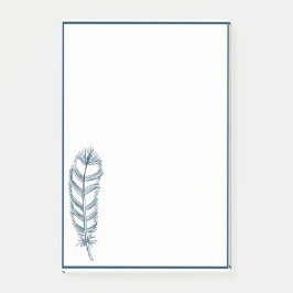 Federform Minimal und modern Post-it Klebezettel