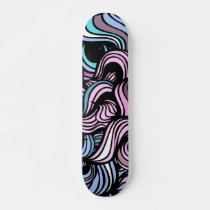 Federgraffiti-Skateboard Skateboard