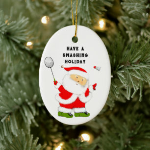 Federholiday-Geschenk Keramik Ornament