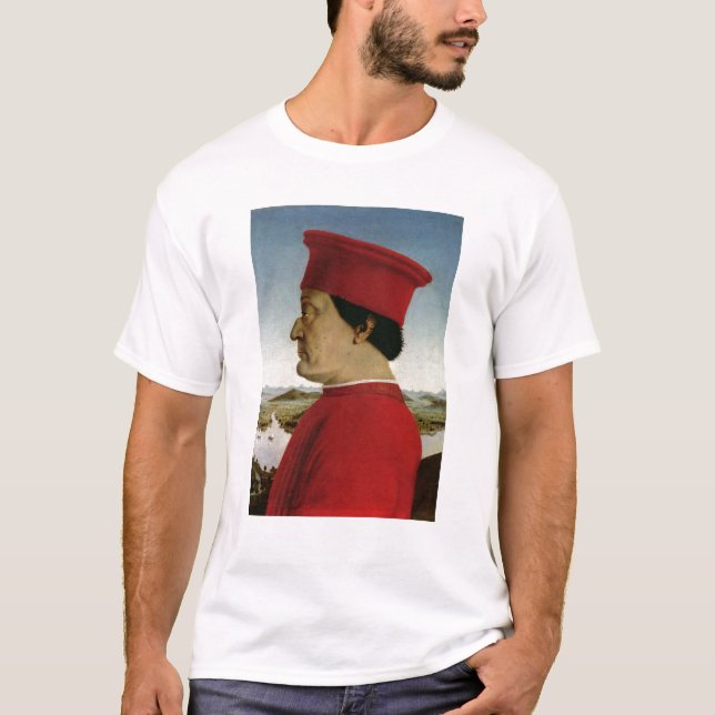 Federigo DA Montefeltro Herzog von Urbino, c.1465 T-Shirt (Vorderseite)