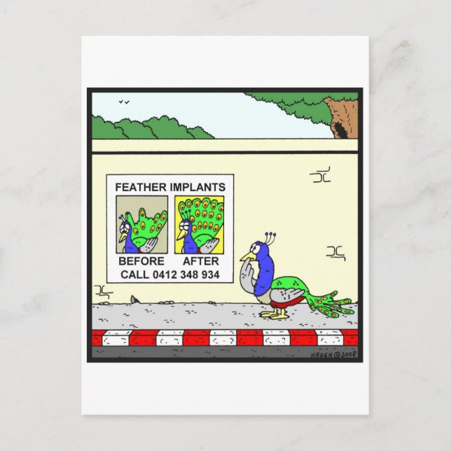 Federimplantate Postkarte (Vorderseite)