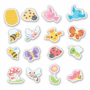 Federkleber Aufkleber