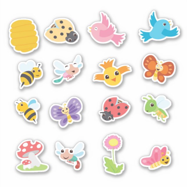 Federkleber Aufkleber (Vorderseite)