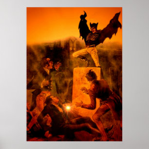 Federknöpfe Jack Nummer 3 Poster