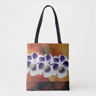 Federmood geometrischer Entwurf Tote Beutel