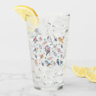 Federmuster Glas