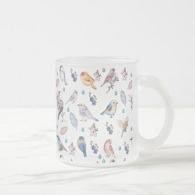 Federmuster Mattglastasse (Rechts)