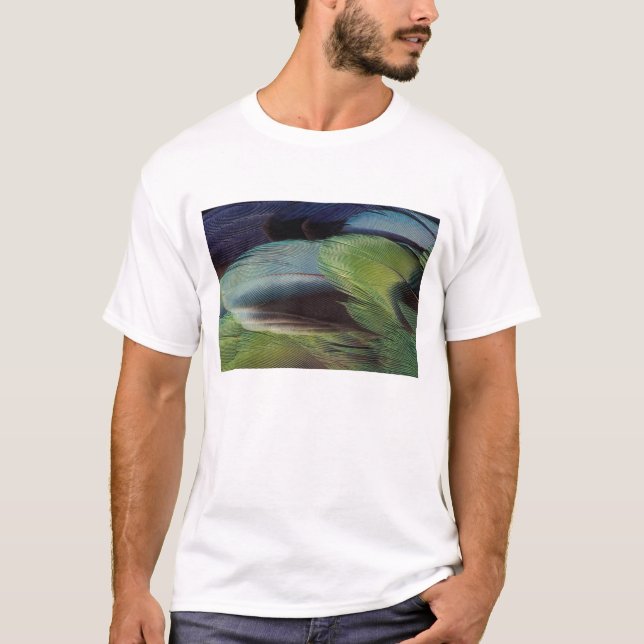 Federmuster T-Shirt (Vorderseite)