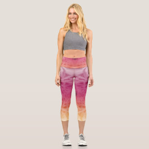 Federn Capri Leggings