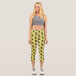 Federn der Macht Raum Unleashed Capri Leggings