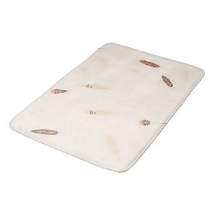 Federn Luxus-Popular-Boho-Kollektion Badematte